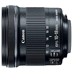 Canon EF-S 10-18mm f/4.5-5.6 IS STM