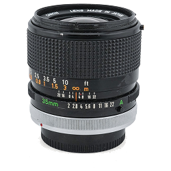 Canon FD 35mm f/2 MF