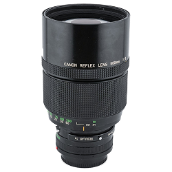 Canon FD 500mm f/8 Mirror MF