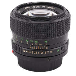 Canon FD 50mm f/1.2 MF