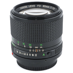 Canon FD 85mm f/1.8 MF
