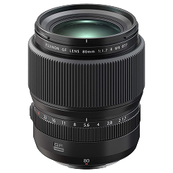 Fujifilm Fujinon GF 80mm f/1.7 R WR